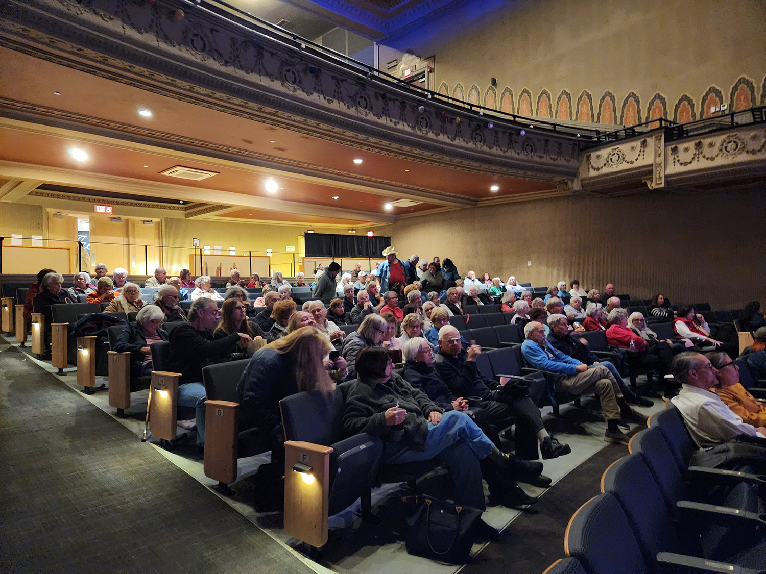 photo of attendees to The Cabot matinee Meet Me in St. Louis